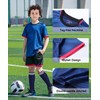 Hiheart Boys Soccer Set Football Team T-shirt and Shorts with