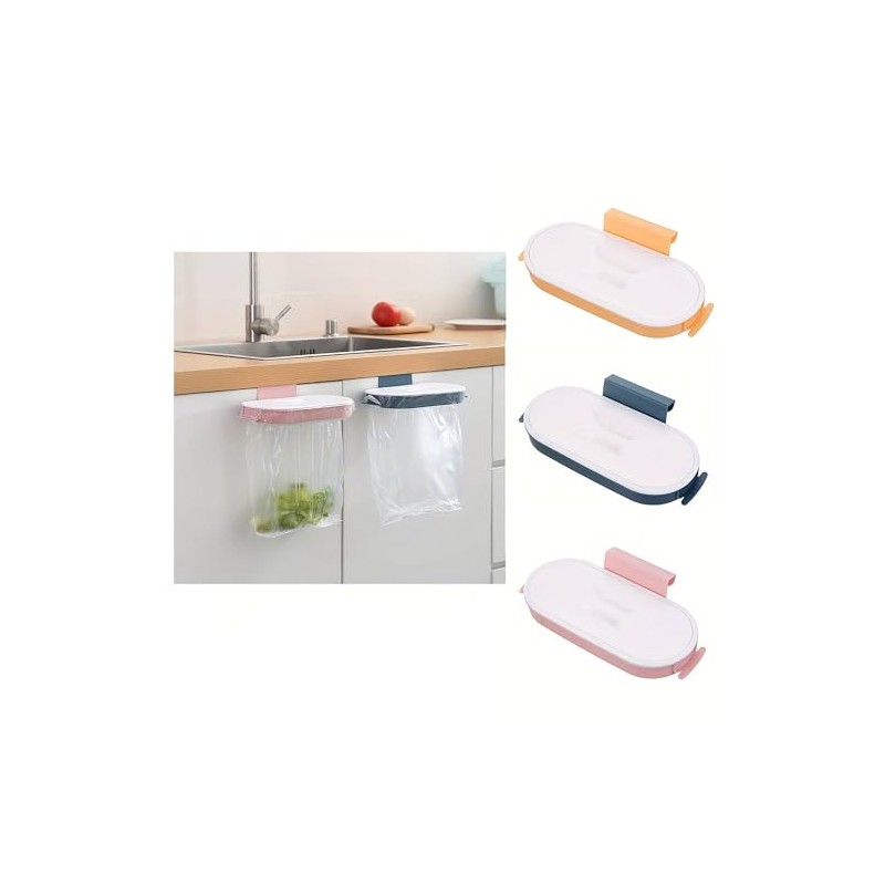 1 Cabinet BIN Trash Bag Holder, Under Counter BIN Garbage