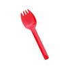 13cm Plastic Food Spork Disposable Forks & Spoons 2 in