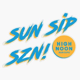 Leyland Designs High Noon Szn Sticker Outdoor Rated Vinyl Sticker Decal for Windows, Bumpers, Laptops or Crafts 5"