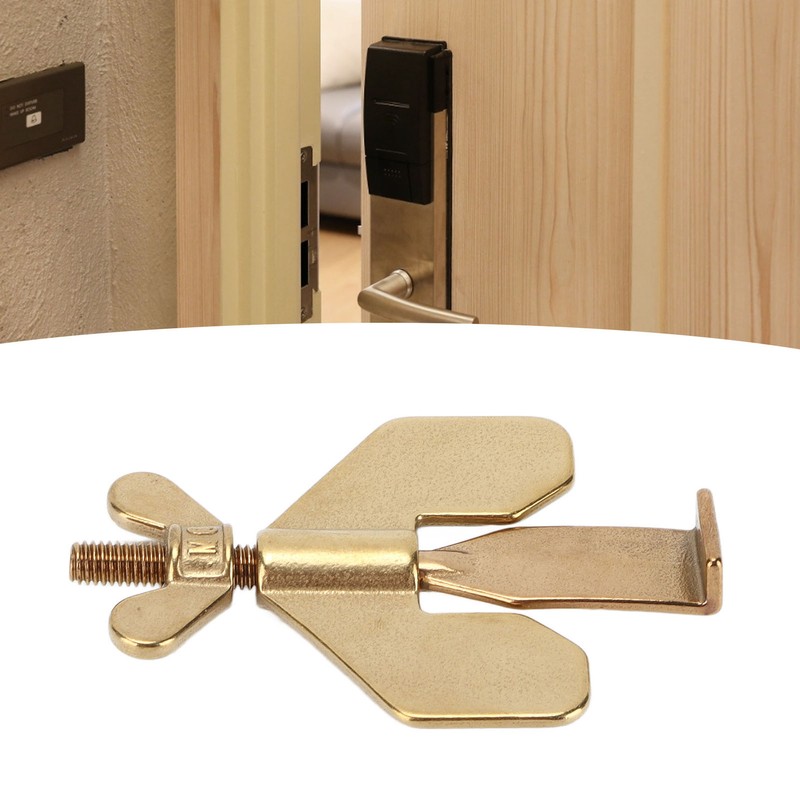 Portable Door Lock Home Security Locker Travel Lockdown Lock Anti