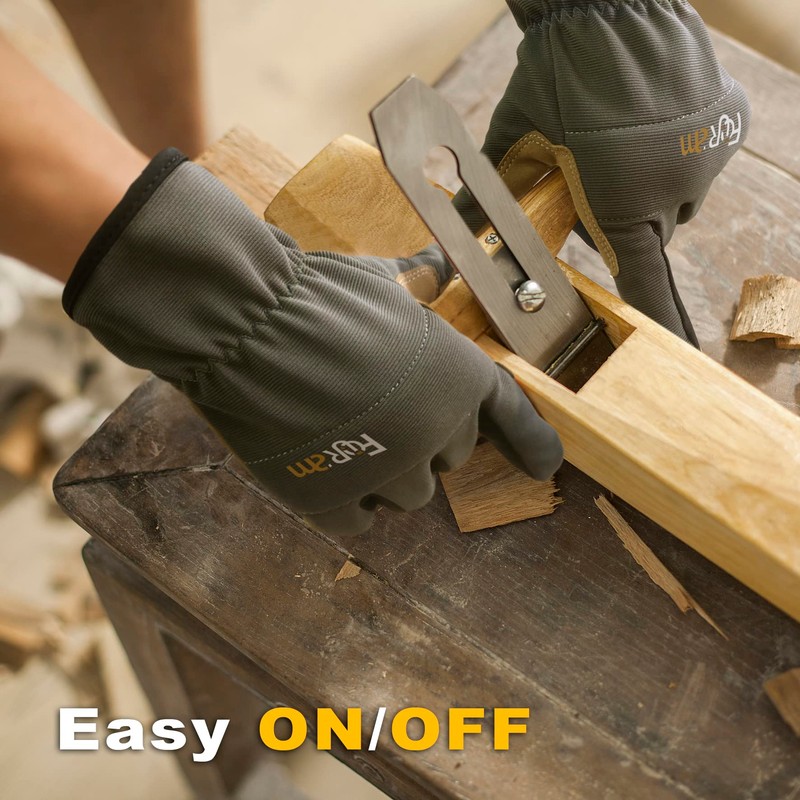 FOUR-AM High Performance Multi-Purpose Light Duty Work Gloves Men&Women Breathable
