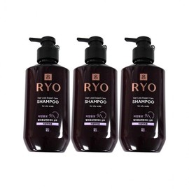 Ryo LuminaD Nourishing Hair 9ex Expert Care Shampoo for Oily Scalp 3 x 400ml