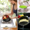 2 Pcs Clip on Strainer, Pot Strainer for Pasta Meat