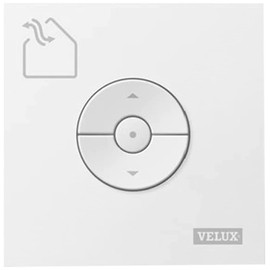 Pulsador de pared blanco Velux Integra - Tipo: KLI_ Tamaño: Variante: 311 WW Cura della persona e salute