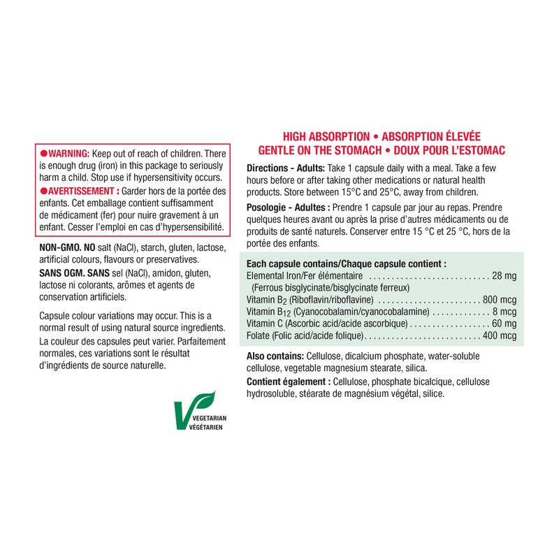 Jamieson Gentle Iron 28 Mg, Value Size, 150 Count