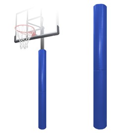 MegaGreen Blue Heavy Duty Basketball Pole Pads, Fits 4" x 4"Round Size Poles, 2" Thick 72" Tall All-Weather Pad