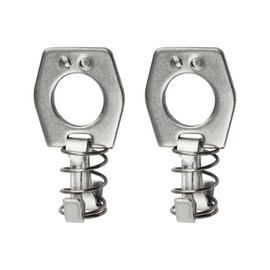 Water Heater Door Cam Lock, RV Latch Twist Cam Lock for RV Camper Water Heater, Door Latch Assembly or Gas Bottle Cover (2 Pcs)