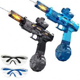 Cravonel 2 Pack Electric Water Guns, Automatic Squirt Guns for Kids