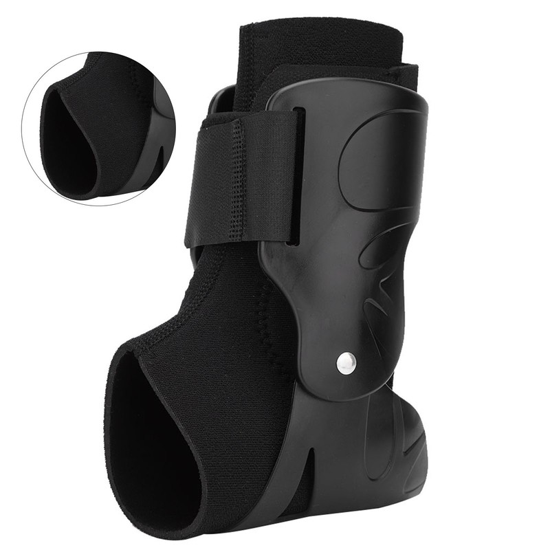 Ankle Support Brace Compression Breathable Foot Elastic Guard Strap Black