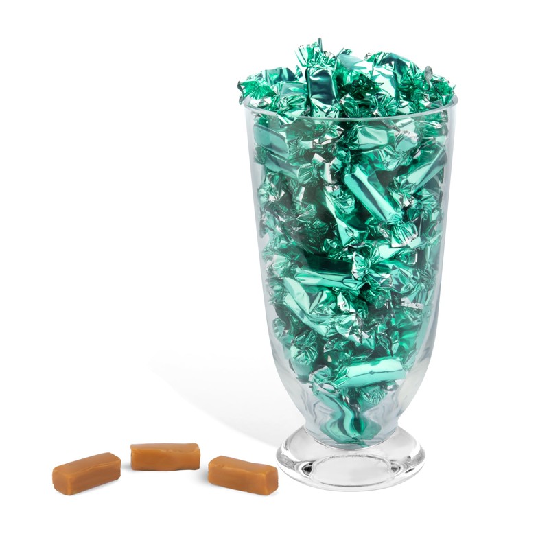 Candy Envy - Individually Wrapped Caramels - Turquoise Wrapper -