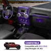 SQQP 10PCS Full Set Interior Trim Kit for 2011-2018 Jeep