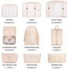 Packing Cubes, 9 Set Packing Cubes with Shoe Bag &