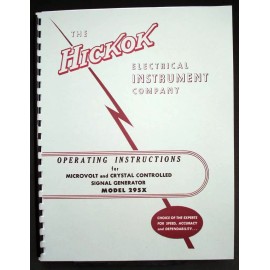 Hickok 295X Microvolt Crystal Controlled Signal Generator Manual
