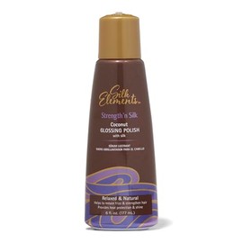 Silk Elements Strength 'n Silk Coconut Glossing Polish, 6 OZ, All Hair Types