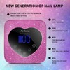 Ayshone Cordless UV LED Nail Lamp,72W Rechargeable Nail Dryer Gel