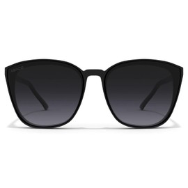 Abaco Chelsea Polarized Sunglasses - Gloss Black/Grey Gradient