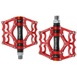 OSC Cross Bike Pedals, Ultra Lightweight, Aluminum Alloy, Flat Pedals, Durable, Set of 2