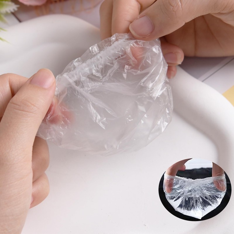 Disposable Ear Covers for Shower, 100 Pack Waterproof Ear Covers