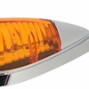 12V 24V 5 Pcs Amber Cab Roof Marker Lights Waterproof