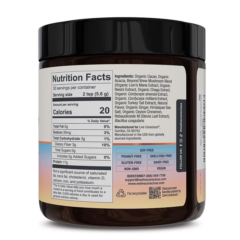 Live Conscious Beyond Brew - Coffee Alternative - Low Caffeine