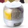 Baum Brothers Dispensador De Semillas Y Cereales Giratorio 6 Espacios