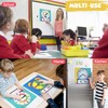 Large Magnetic Dry Erase Learning Clock for Kids Learn to