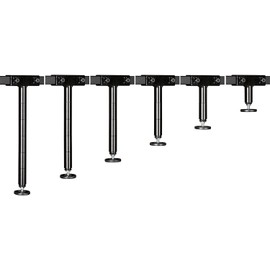 Hospitality Bed No Sag Mattress Slats - Center Support - Universal Size Adjusts from Full to Cal King