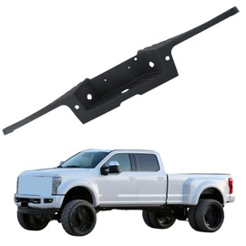 Silscvtt Park Aid Sensor Holes Rear Bumper Step Pad with Trailer Tow Package Textured Black Replacement for F250 F350 F450 2008-2016 DC3Z17B807DA