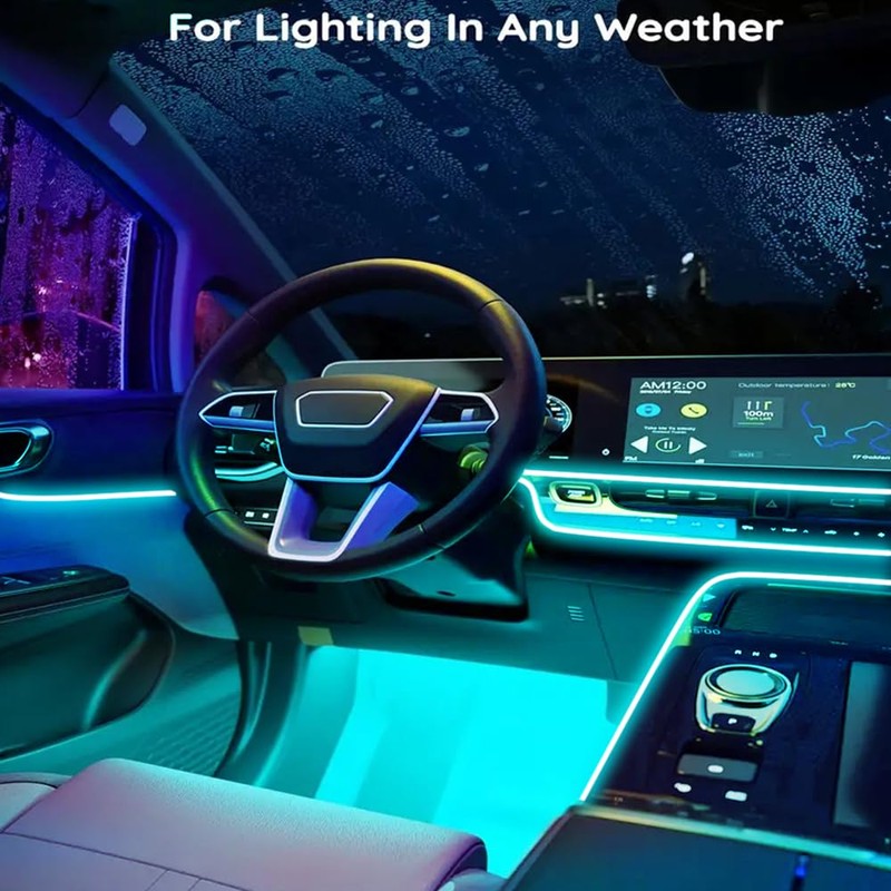 Car LED Interior Strip Lights, RGB Car Interior LED Light