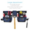 FASITE Tool Belt Pouch, Work Apron with Adjustable Waist Strap,