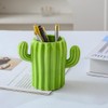 YOSCO Ceramic Pen Holder Cactus Pencil Holder Cute Pens Cup