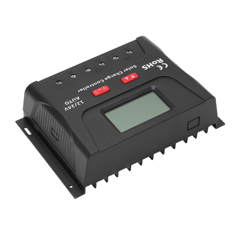 Solar Charge Controller Intelligent PWM 12V 24V Auto Identification 50A