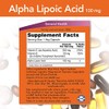 Now Alpha Lipoic ácido 100 mg 60 vcap 60 unidades
