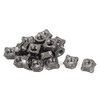 sourcingmap® M6 x 1mm Pitch Carbon Steel Metric Square Weld