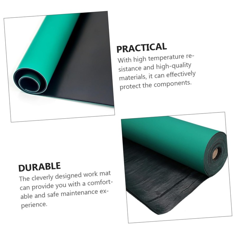 Gadpiparty 1 PC Heat Resistant Work Pad Static Workbench Mat