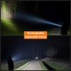 Rechargeable LED Flashlight with 360° Camping Lantern – Super Bright,