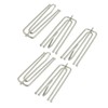 Pack of 20 Metal Deep Pinch Pleat Prong Curtain Hooks
