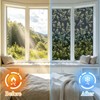 DULEIXUFHEE Window Privacy Film One Way, Green Leaf, 17.7 x