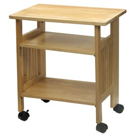 Contemporary Home Living 27” Brown Foldable Media Stand