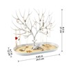 MORE&LESS Antlers Jewelry Display Stand,Tree Tower Rack Hanging Organizer for
