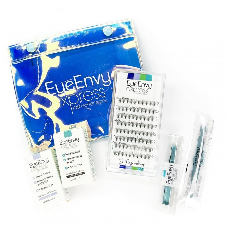 EyeEnvy Express Lash Extensions So Refreshing Faux Mink Individual Cluster