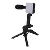 LED Video Fill Light Microphone Tripod Kit for Phone Camera