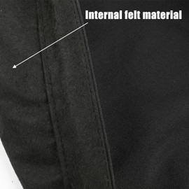 TeBaisea Outboard Motor Half Cover, Heavy Duty Waterproof for Mercury Outboard Engine Cover with Mesh Vented, Fit Outboard 200HP to 400HP (Verado 6CYL 2.6L)