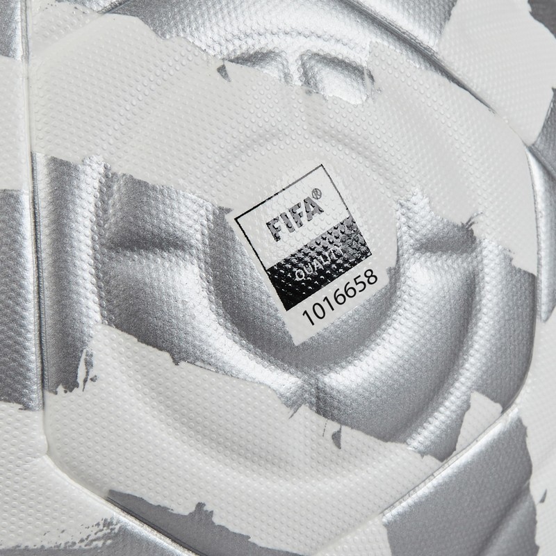 Mitre Match FA Cup Football, White/Silver/Red, 4