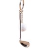 LL-Golf® Keychain Golf club with golfball/Present/Gift/key ring
