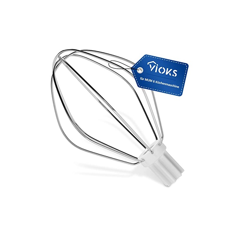 VIOKS Whisk for Food Processor Bosch Replacement for Bosch Whisk