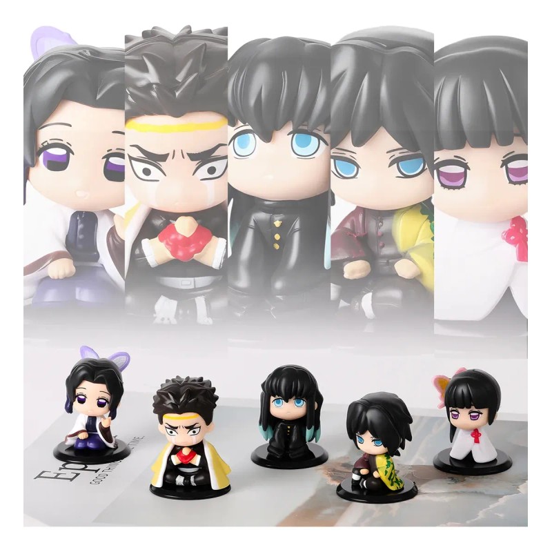 15pcs Figuras Demon Slayer Anime Nezuko Juguetes Colección