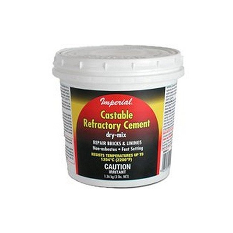 Cement Refactory 3lb Buff