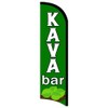 Vista Flags Kava Bar Premium Windless Polyknit Feather Flag (3
